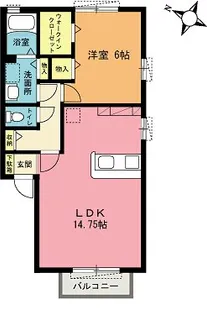 リヴェールIII【2階】の間取り