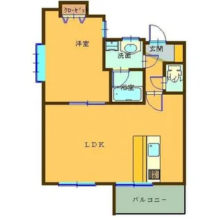 U-Village本荘【4階】の間取り