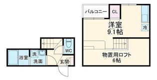 Foresta(フォレスタ)【2階】の間取り