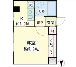 メゾンI&S【1階】の間取り