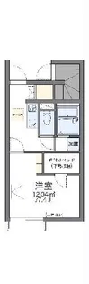 レオネクストパウダウスー【1階】の間取り