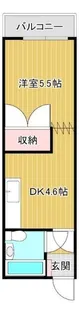 松嶋コーポ【2階】の間取り