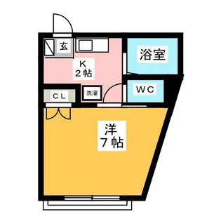メゾンNAGATA【1階】の間取り