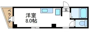 ビクトリータワー田端II【4階】の間取り