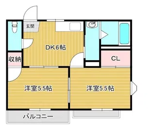 カジュアル【2階】の間取り