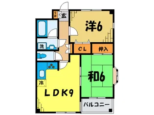 ソレイユ【3階】の間取り