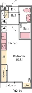 ヴィレッジ【2階】の間取り