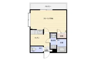 ポラリスたか月【5階】の間取り