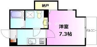カサレア湘南【2階】の間取り