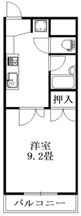 K’sガーデン住吉【2階】の間取り