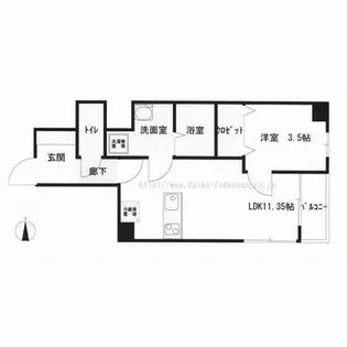 Calme(カルム)【2階】の間取り