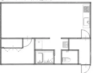 原マンション【2階】の間取り