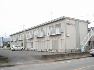 松本ハイツ A棟【1階】の外観