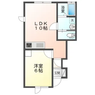 メゾン・ウィンベル【1階】の間取り