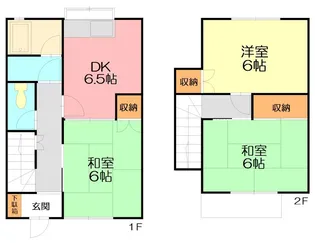 神奈川県南足柄市和田河原【一戸建】の間取り