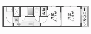 広島県福山市北吉津町4【マンション】の間取り