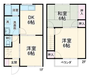 神奈川県平塚市入野【一戸建】の間取り