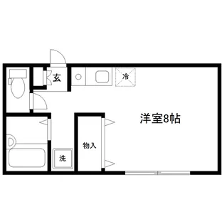 グリーンヒルズ荒巻【2階】の間取り