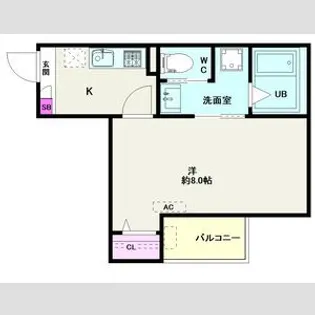 埼玉県白岡市新白岡9【アパート】の間取り