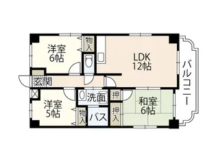 第3定森ビル【2階】の間取り