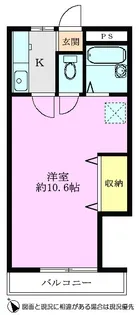 ハイツソシエ【1階】の間取り