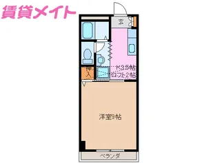 ロイヤルハートピア【4階】の間取り