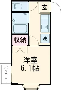 パールハイツ【2階】の間取り