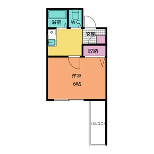 田中ビル【5階】の間取り