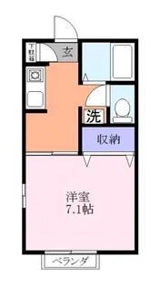 エスペランサ【1階】の間取り