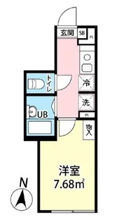 東京都江東区大島8【アパート】の間取り