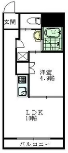 イーストコート【2階】の間取り