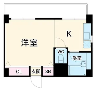 ベラルーサ11番館【3階】の間取り