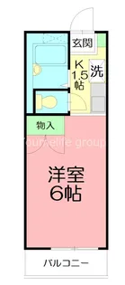 フォンティーヌ【1階】の間取り