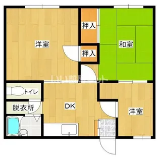 コーポ誠【2階】の間取り