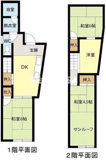 愛知県名古屋市港区惟信町5【一戸建】の間取り