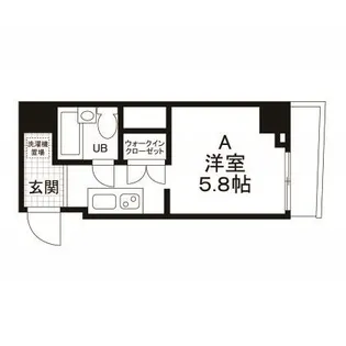 フォルテ京橋【5階】の間取り