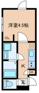 TimelessTobunerima【4階】の間取り