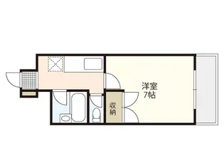 パール大宮【5階】の間取り