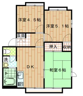 サニークラスター【2階】の間取り