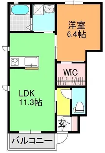 アンベリール(ShaMaison)【1階】の間取り