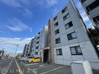 北海道札幌市豊平区月寒東一条8【マンション】の外観