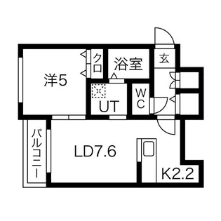 MTガーデンEast II【3階】の間取り