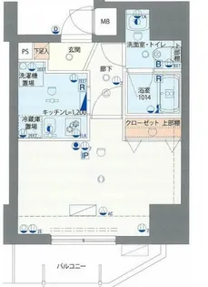 東京都台東区入谷1【マンション】の間取り