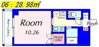 太陽ハイツ南草津III【4階】の間取り