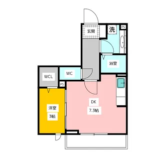 パレス国分寺【2階】の間取り