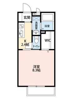 三重県伊賀市小田町【アパート】の間取り