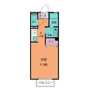 モントレ【1階】の間取り