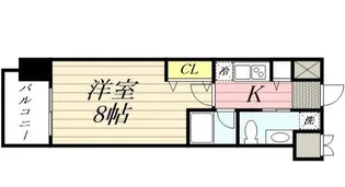インボイス鶴見レジデンス【7階】の間取り
