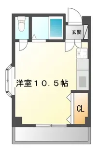 シャンティJKKI【3階】の間取り
