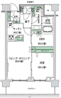 スタイリオ梶が谷【4階】の間取り